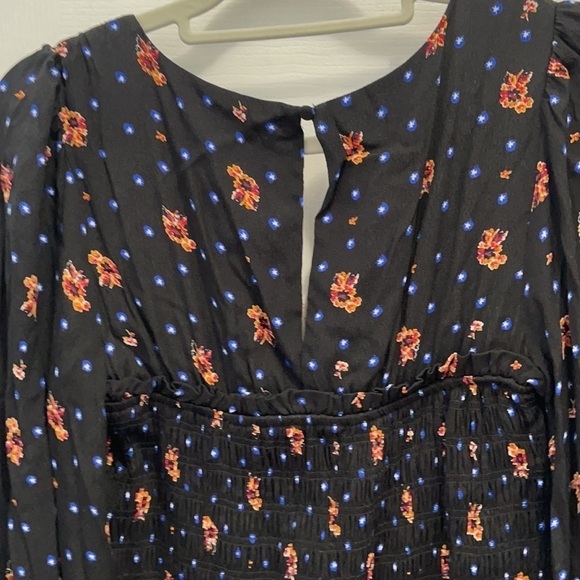 Free People Square Neck Mini Dress Size SP - Picture 13 of 17